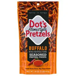 Dot's Homestyle Buffalo Flavored Seasoned Pretzel Twists - 16 oz