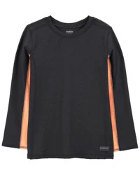 Oshkosh Kid Colorblock Long-Sleeve Tee Black 7