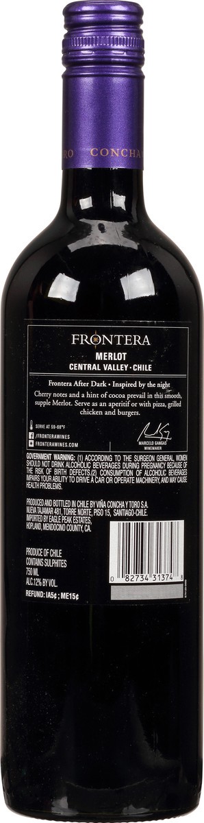 slide 8 of 12, Frontera Merlot, 750 ml