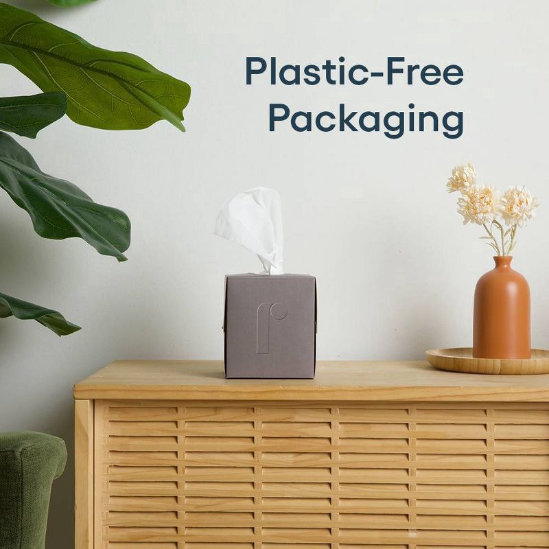 slide 3 of 8, Reel Paper Premium Bamboo Facial Tissue - 60ct, 60 ct