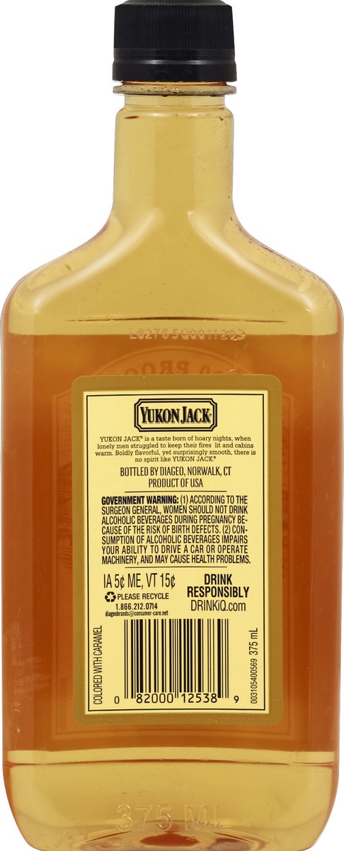 slide 6 of 6, Yukon Jack Liquer, 375 ml