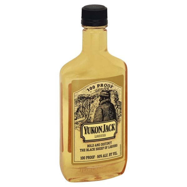 slide 1 of 6, Yukon Jack Liquer, 375 ml