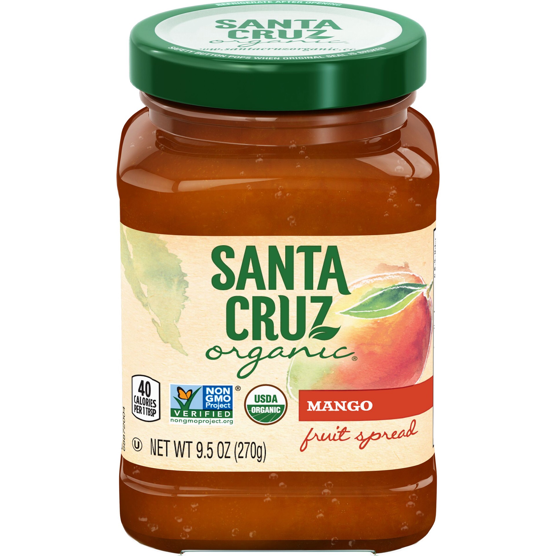 slide 1 of 6, Santa Cruz Organic Fruit Spread 9.5 oz, 9.5 oz