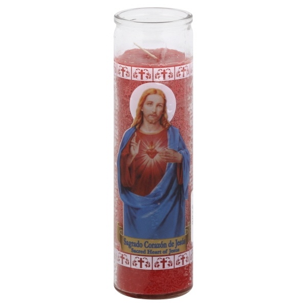 slide 1 of 1, Goya Novena Candle - Sagrado Corazon, 19.395 oz