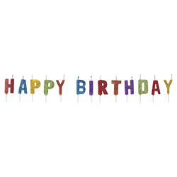 American Greetings Birthday Candles, Glitter Toothpick Candles (13 ct)