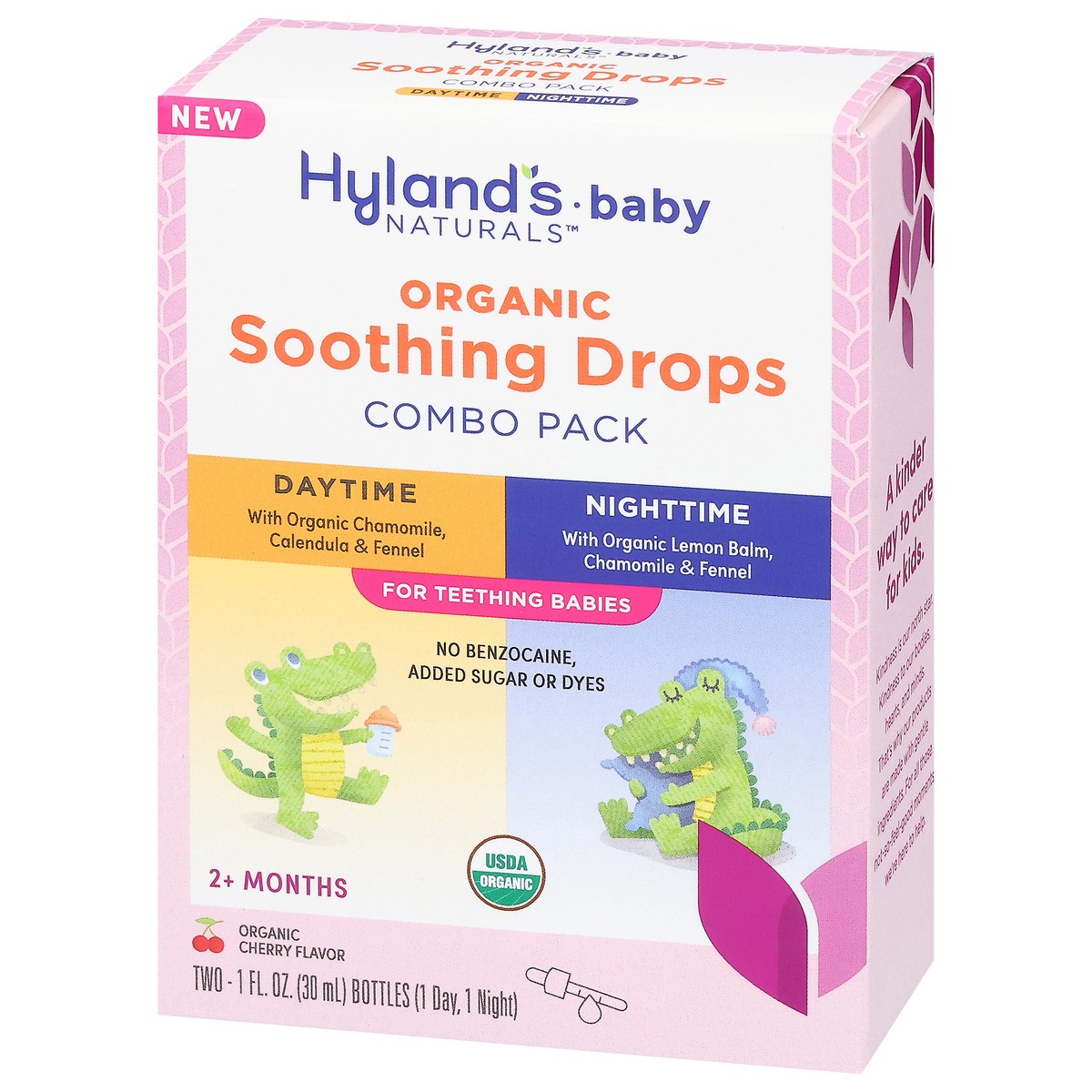 slide 4 of 4, Hyland's Baby Organic Soothing Drops Combo Pack, 2 ct
