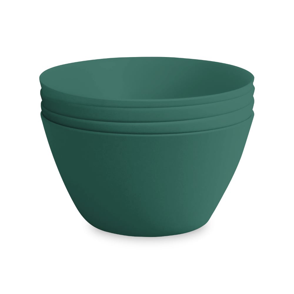slide 1 of 1, EDL 5.63 Inch PP Cereal Bowl - Green, 4 ct
