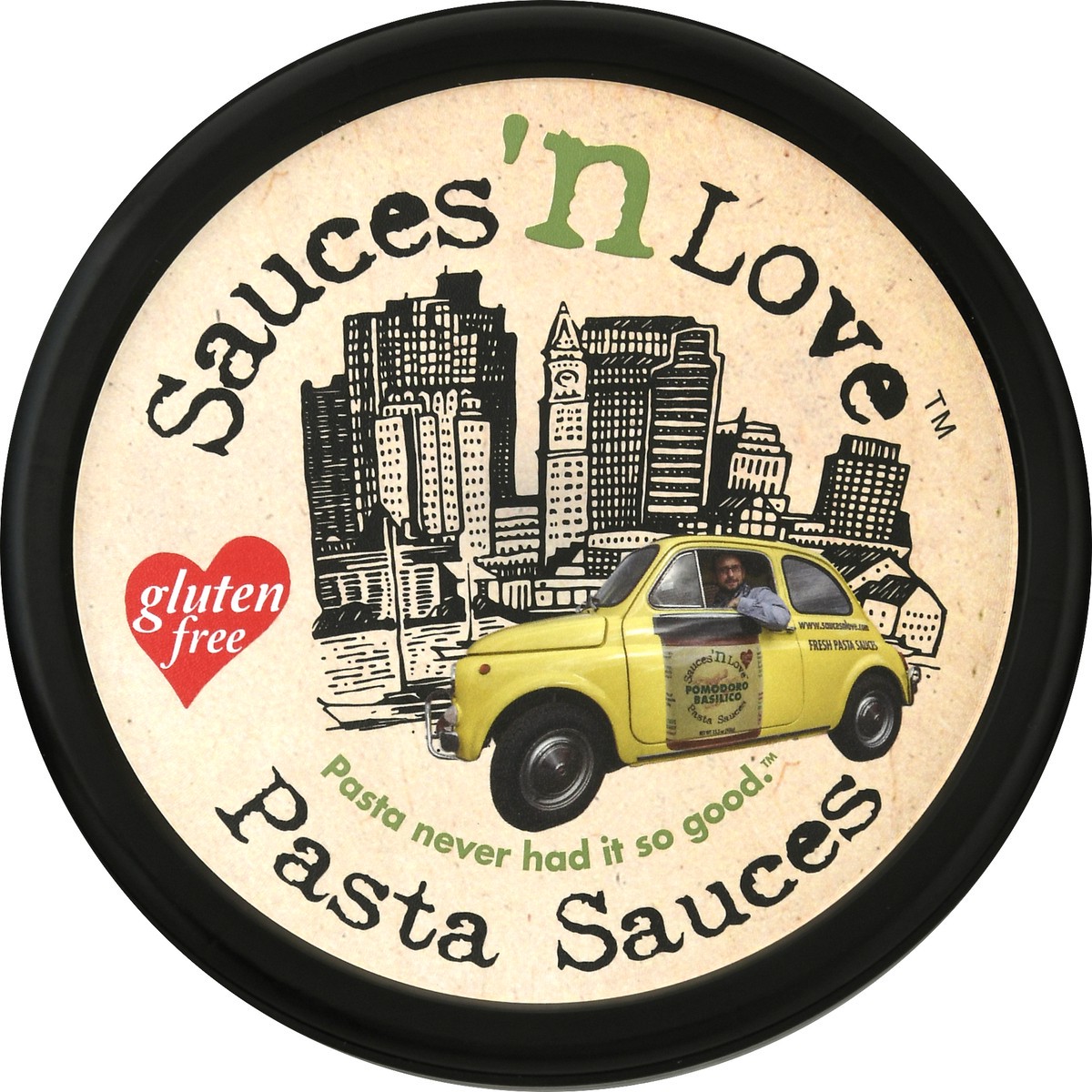 slide 8 of 13, Sauces 'n Love Marinara Pizza Sauce 15.3 oz, 15.3 oz