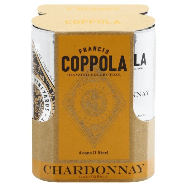 slide 1 of 1, Francis Coppola Diamond Coppola Diamond Chardonnay, 4 ct; 250 ml