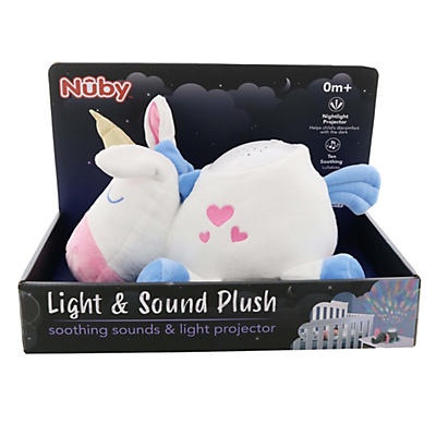 slide 1 of 1, Nuby Unicorn Light & Sound Nightlight Projector, 1 ct