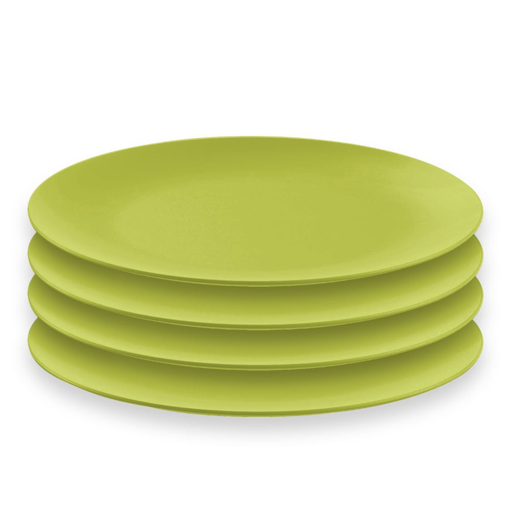 slide 1 of 1, EDL 10 Inch PP Dinner Plate - Lime, 4 ct