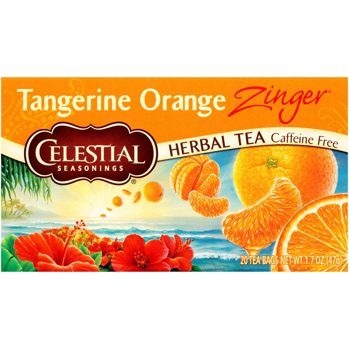 slide 1 of 1, Celestial Seasonings Orange Tangerin Herbal Tea - 20 ct, 20 ct; 0.085 oz