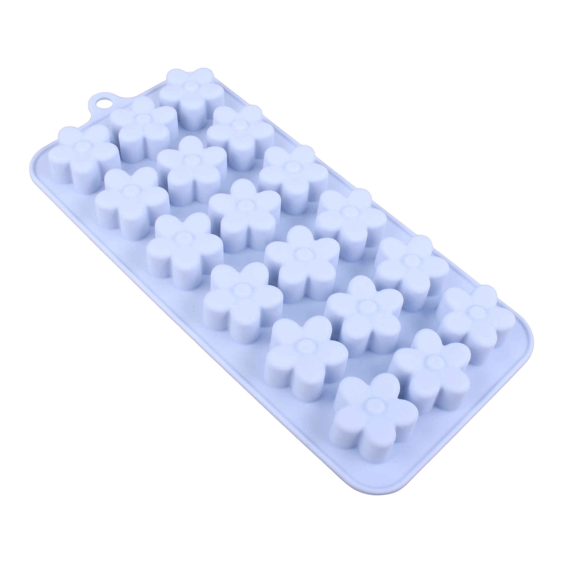 slide 2 of 4, Daisy Flower Silicone Candy Mold By Makery, 8.87 in x 0.59 in