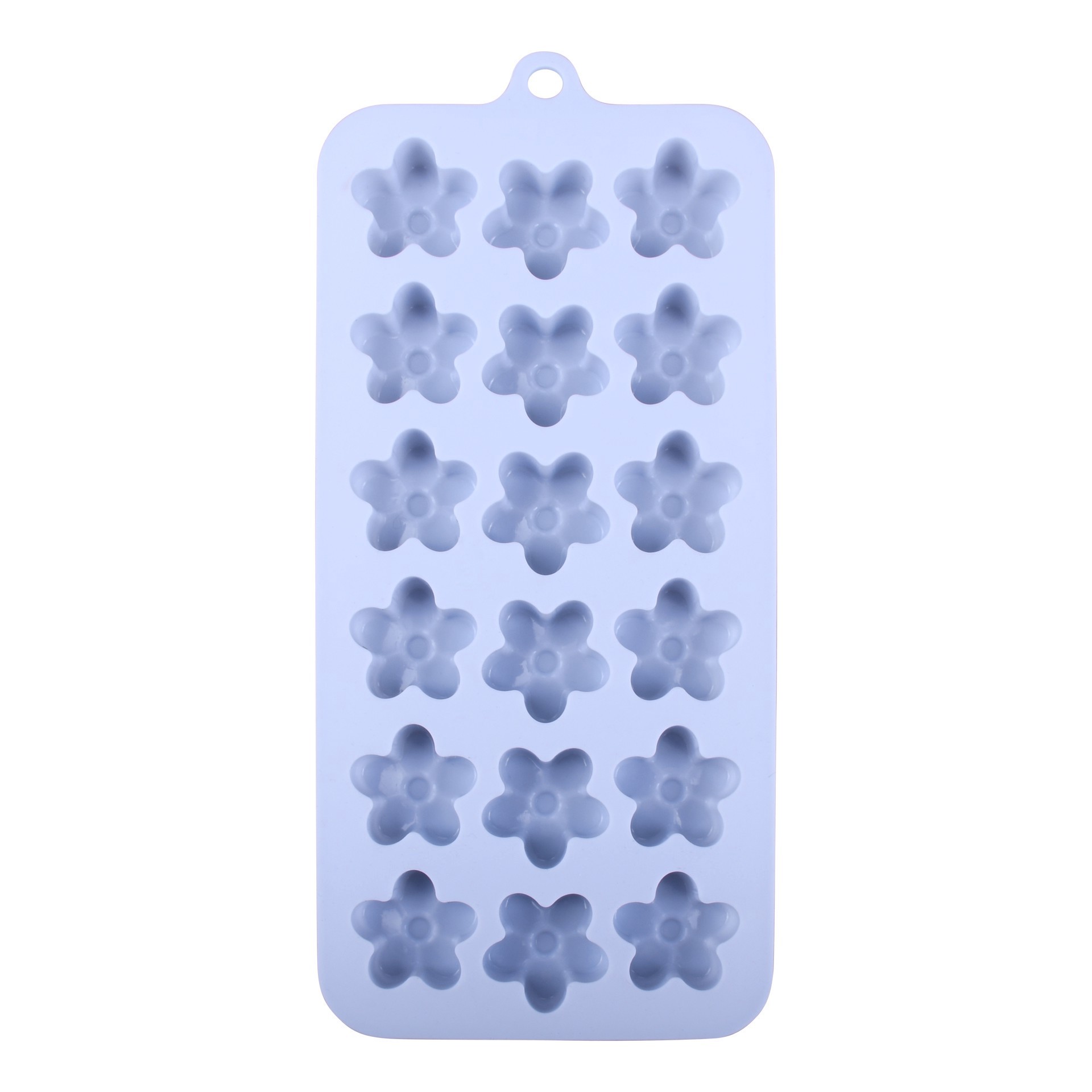 slide 3 of 4, Daisy Flower Silicone Candy Mold By Makery, 8.87 in x 0.59 in
