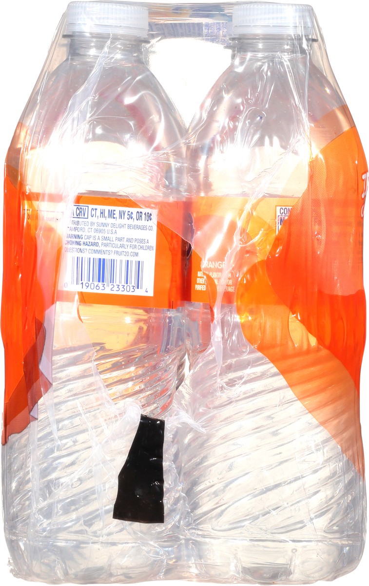slide 6 of 10, Fruit2O Orange Purified Water Beverage, 6 ct; 16 fl oz