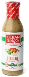 Clean and Simple Italian Vinaigrette Salad Dressing