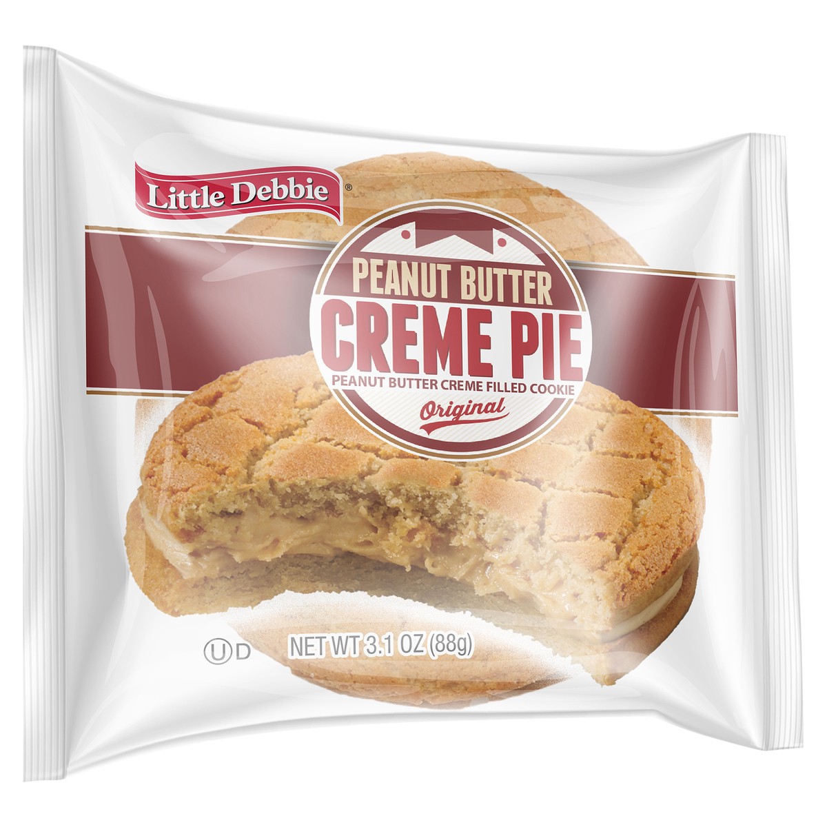 slide 9 of 9, Little Debbie Snack Cakes, Little Debbie Snack Peanut Butter Creme Pies, 3.1 oz