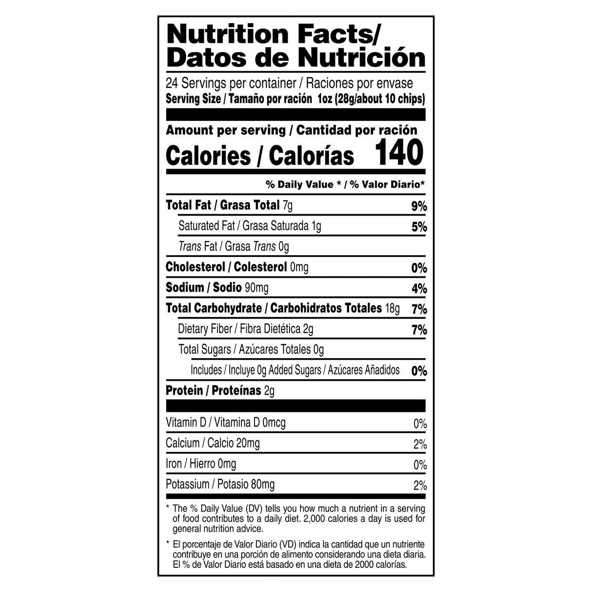 slide 9 of 9, Calidad Round Tortilla Chips Jumbo Size, 24 oz, 24 oz