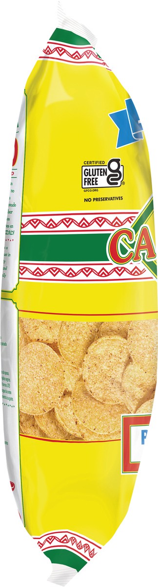slide 4 of 9, Calidad Round Tortilla Chips Jumbo Size, 24 oz, 24 oz