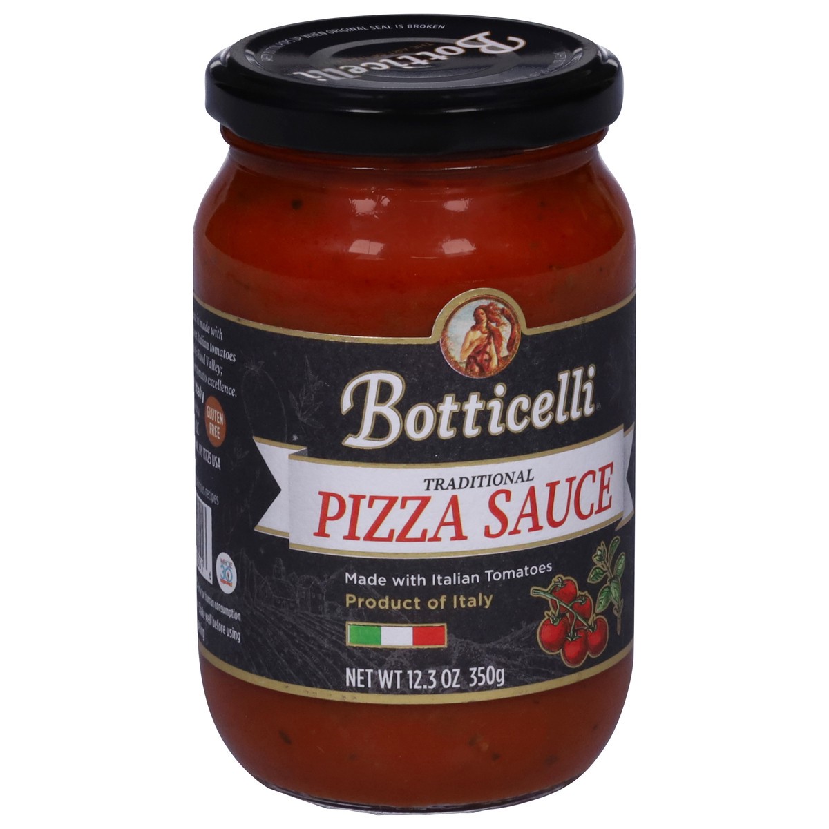 slide 10 of 13, Botticelli Traditional Pizza Sauce - 12.3 oz, 12.3 oz