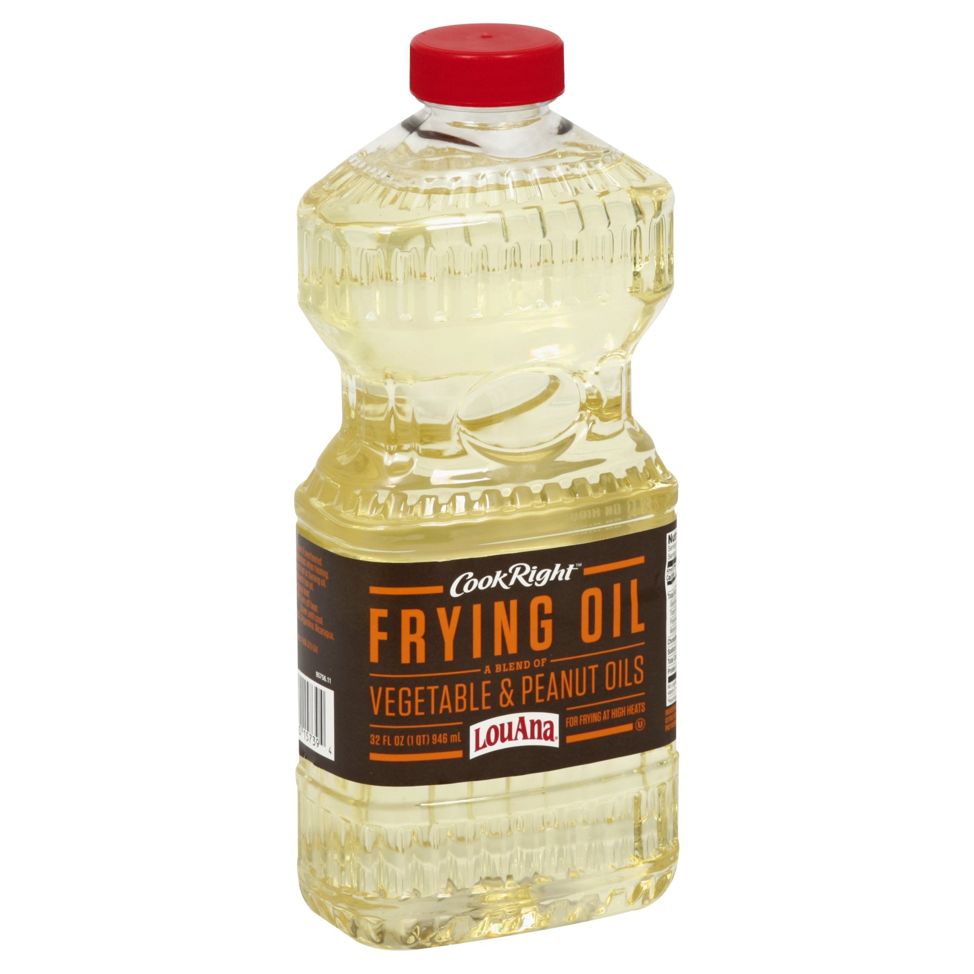 slide 1 of 1, LouAna Cook Right Frying Oil, 32 oz