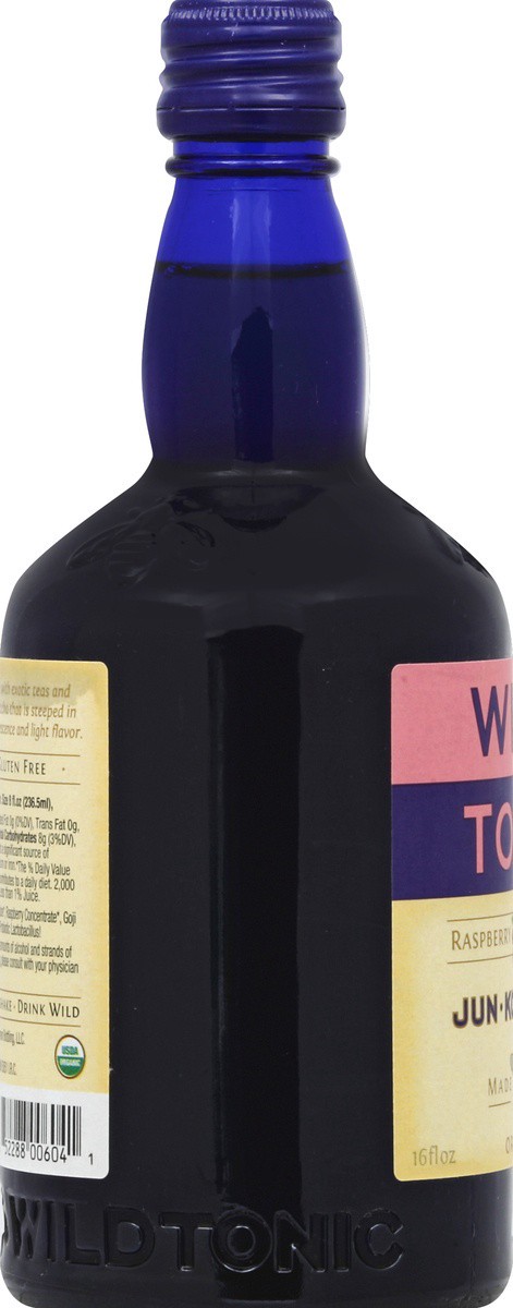 slide 3 of 4, Wild Tonic Raspberry Goji Rose Jun Kombu- 16 fl oz, 16 fl oz