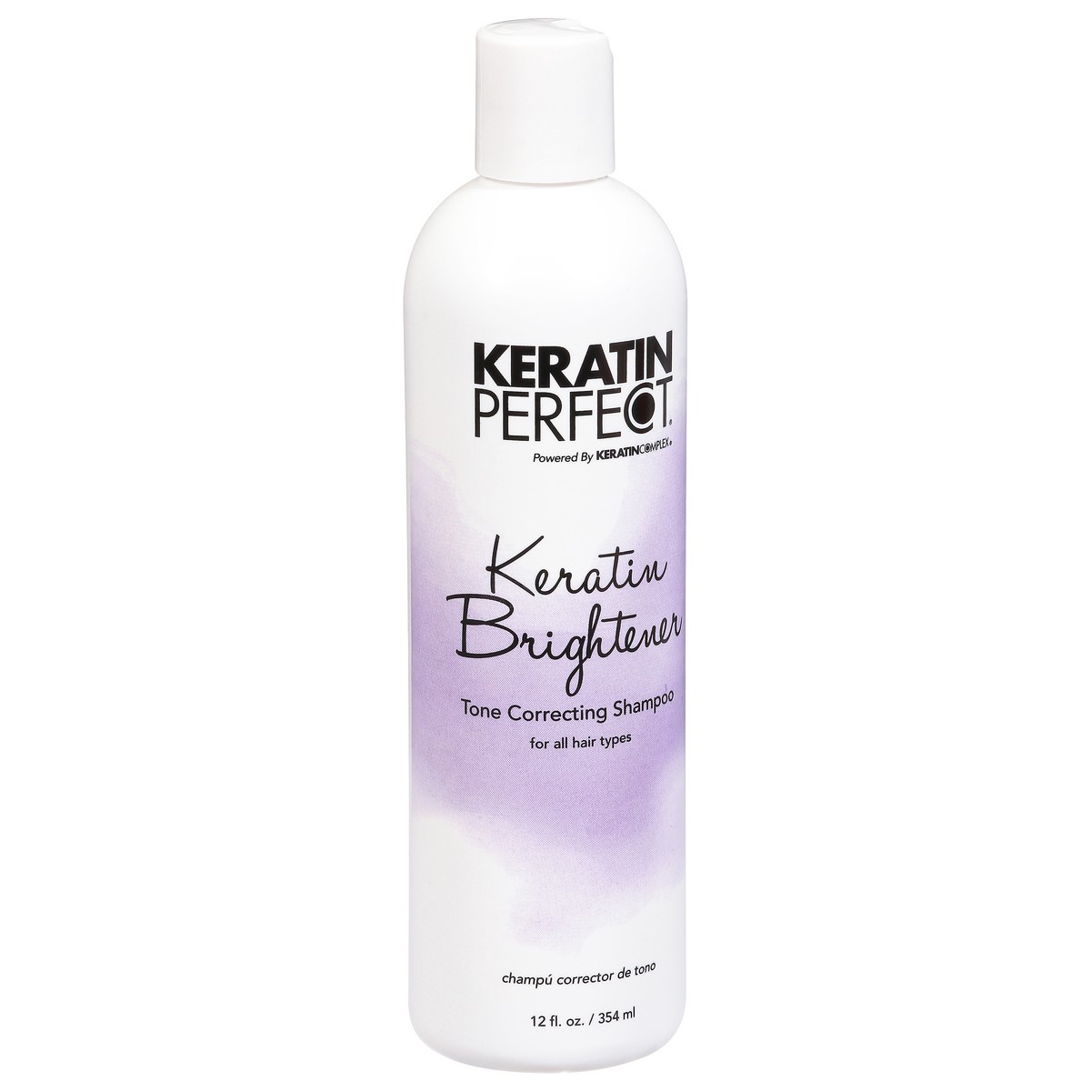 slide 12 of 12, Keratin Perfect Keratin Brightener Tone Correcting Shampoo 12 fl oz, 12 fl oz