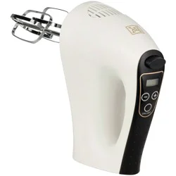Kitchen & Table by H-E-B 10-Speed Digital Hand Mixer - Cloud White