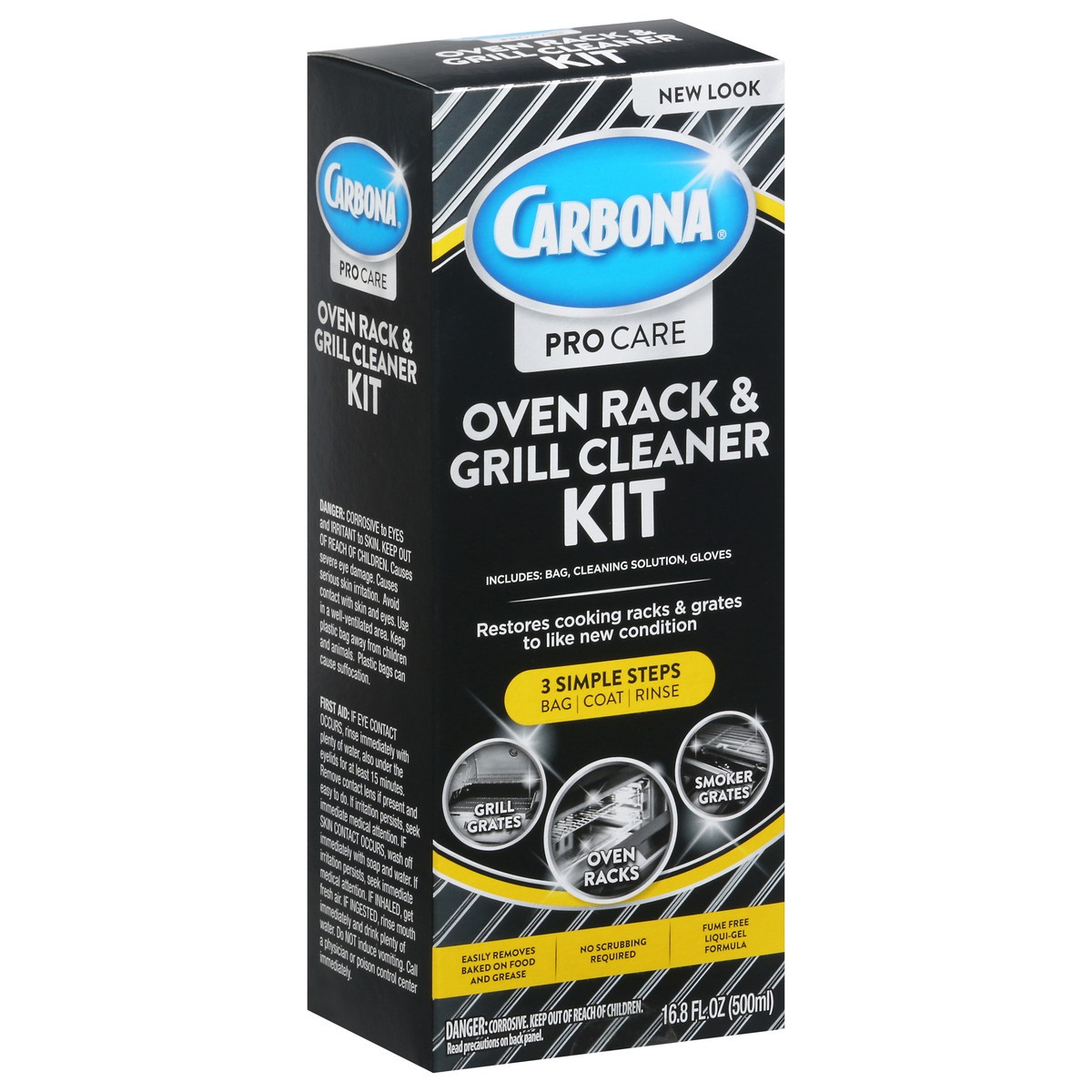 slide 5 of 10, Carbona Pro Care Oven Rack & Grill Cleaner Kit 1 ea, 1 ea