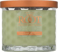 Root Candles Tea Leaf & Honey 3 Wick Honeycomb Candle
