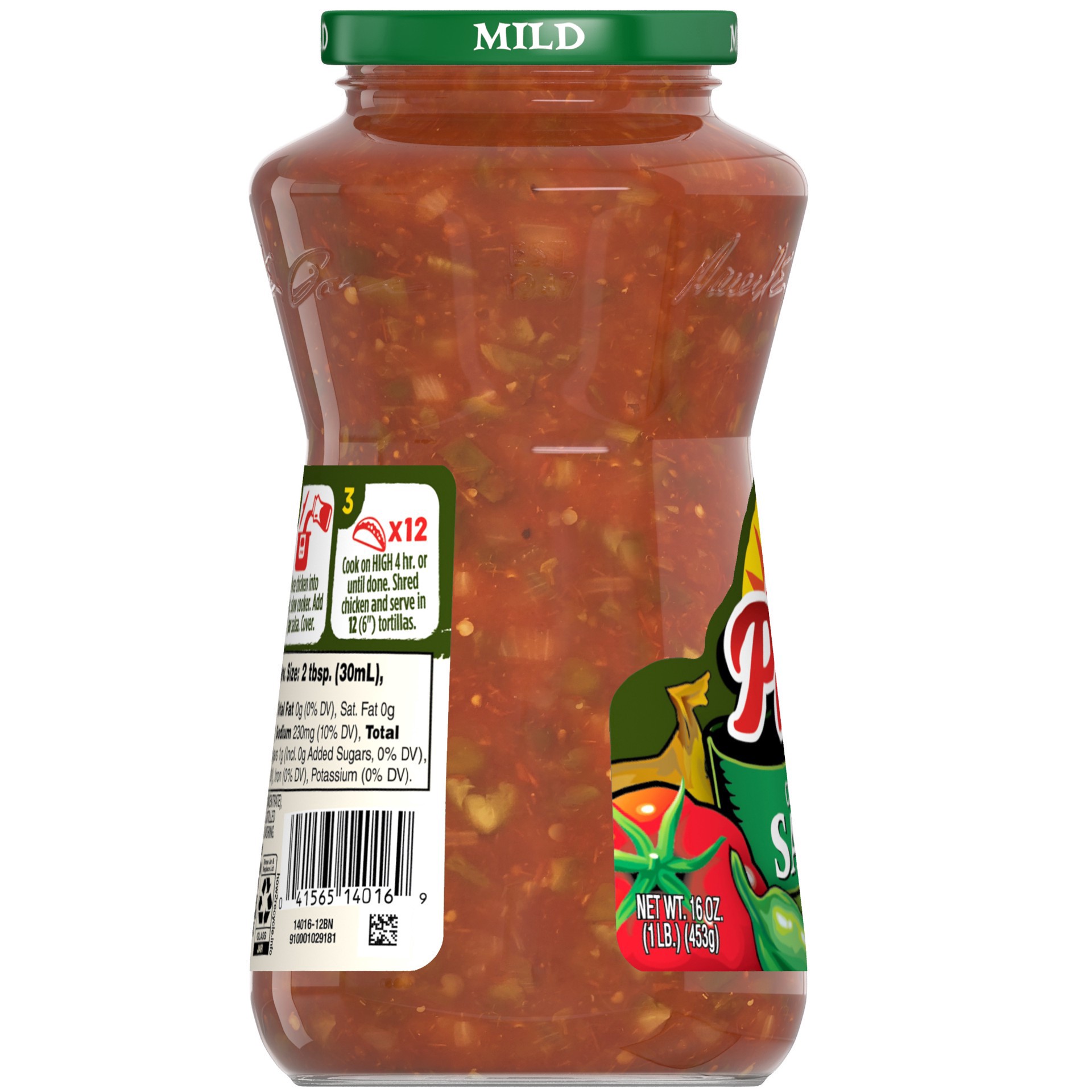 slide 2 of 5, Pace Salsa, Mild, 16 oz