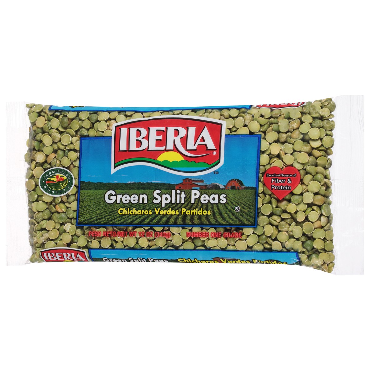 slide 3 of 13, Iberia Green Split Peas, 12 oz