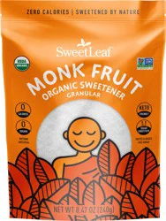 SweetLeaf Organic Monk Fruit Granular Sweetener - 8.47 oz