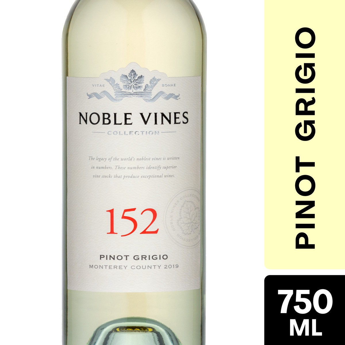 slide 2 of 11, Noble Vines Pinot Grigio, 152, Monterey County, 750 ml