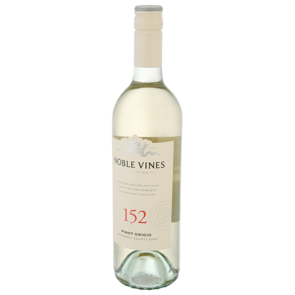 slide 9 of 11, Noble Vines Pinot Grigio, 152, Monterey County, 750 ml