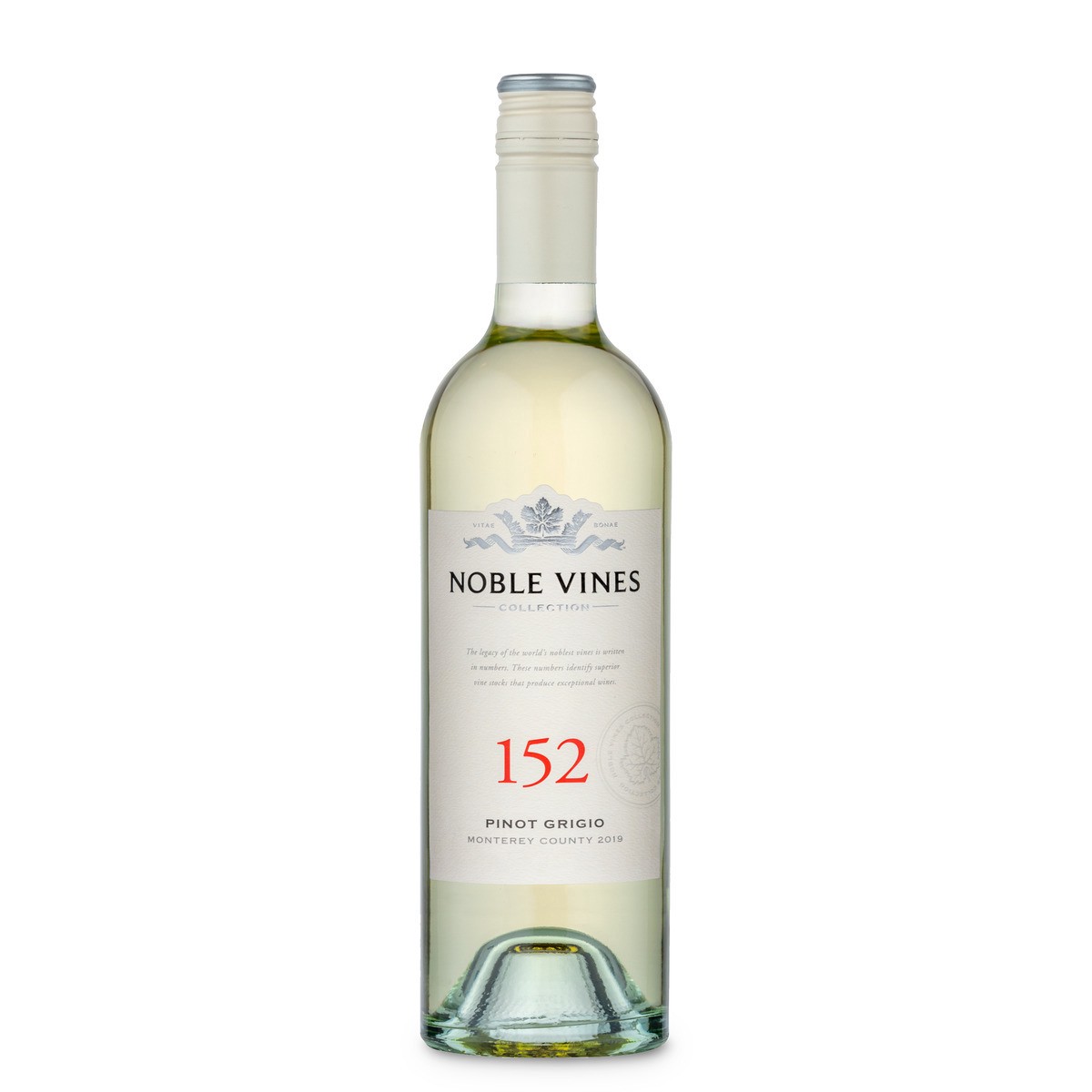 slide 11 of 11, Noble Vines Pinot Grigio, 152, Monterey County, 750 ml