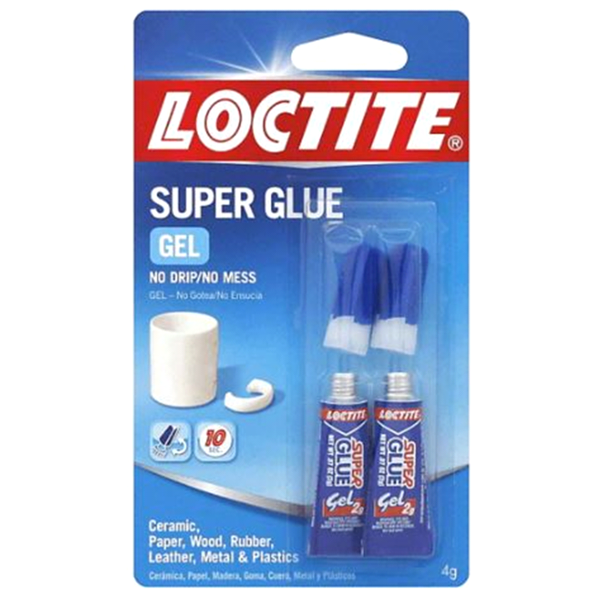 slide 1 of 1, Loctite Super Glue Gel, 2 ct