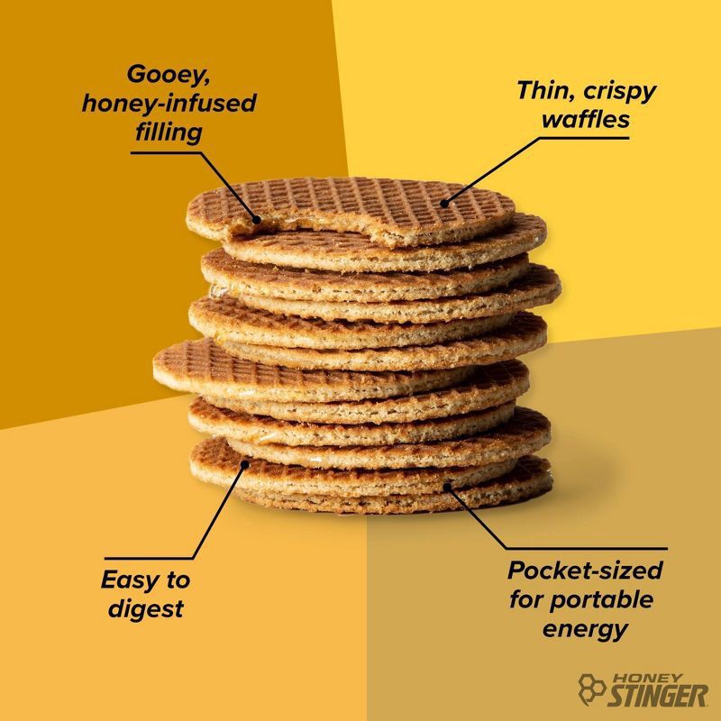 slide 9 of 9, Honey Stinger Organic Energy Waffle, 1.06 oz
