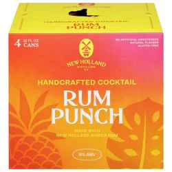 New Holland Distilling Co Craft Cocktails, Rum Punch