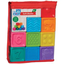 My First Moments Soft Blocks Playset