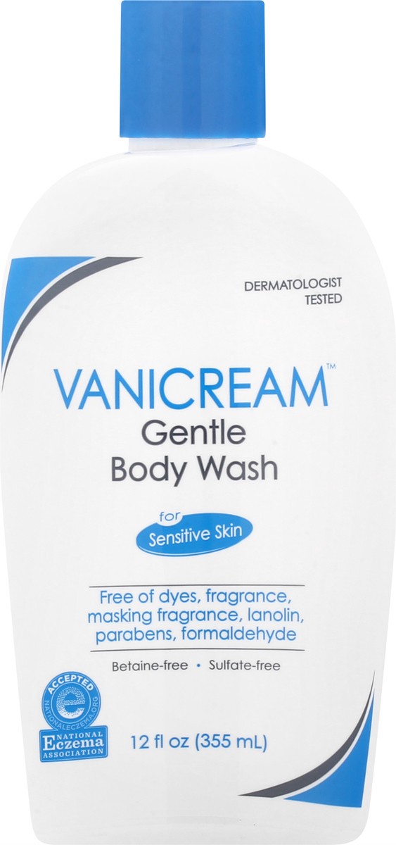 slide 12 of 12, Vanicream Gentle Body Wash for Sensitive Skin 12 fl oz, 12 fl oz