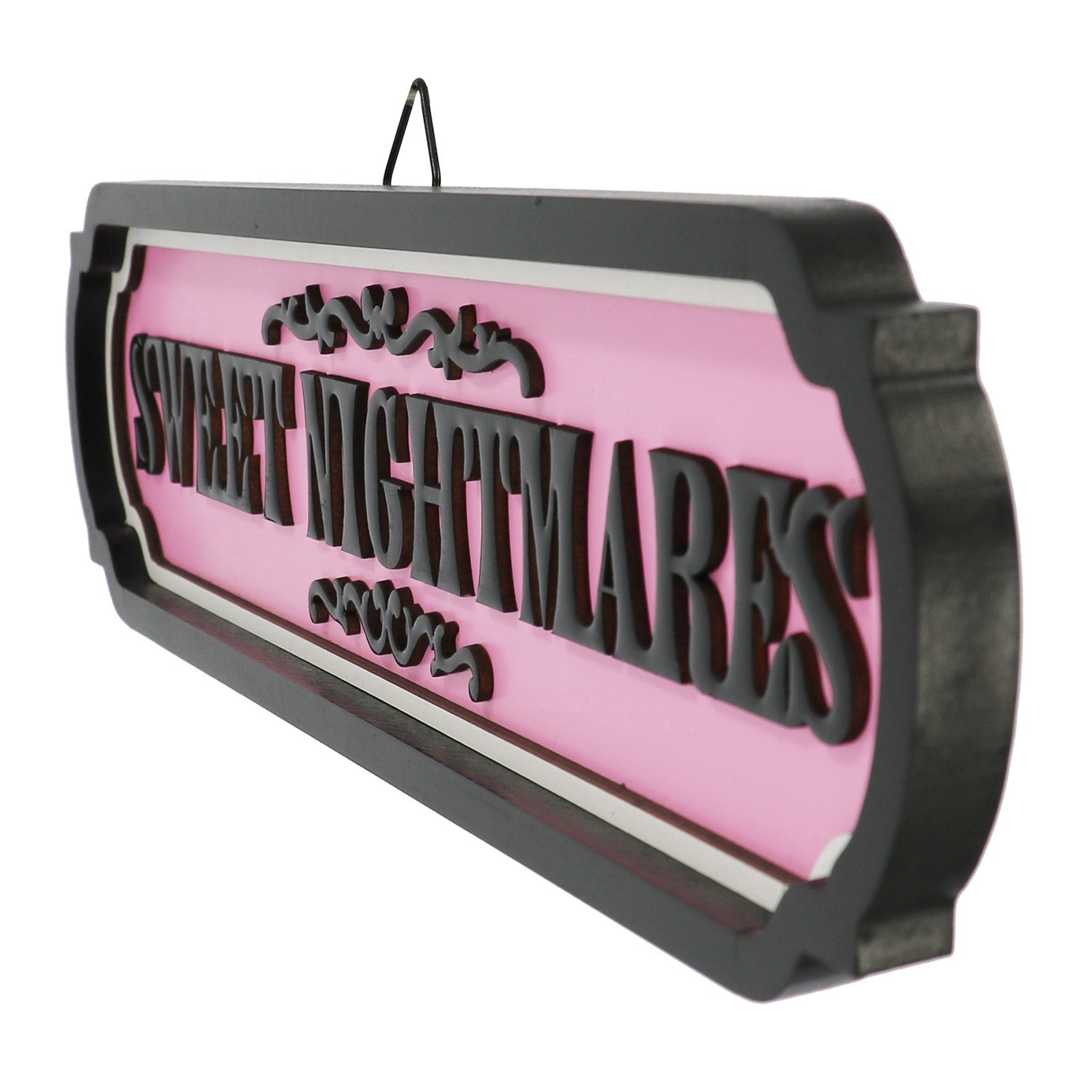 slide 3 of 4, 17" Sweet Nightmares Wall Sign By Ashland, 17 in x 4 in