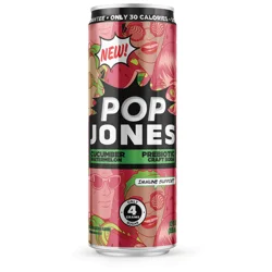Jones Pop Jones Prebiotic Cucumber Watermelon 12 oz