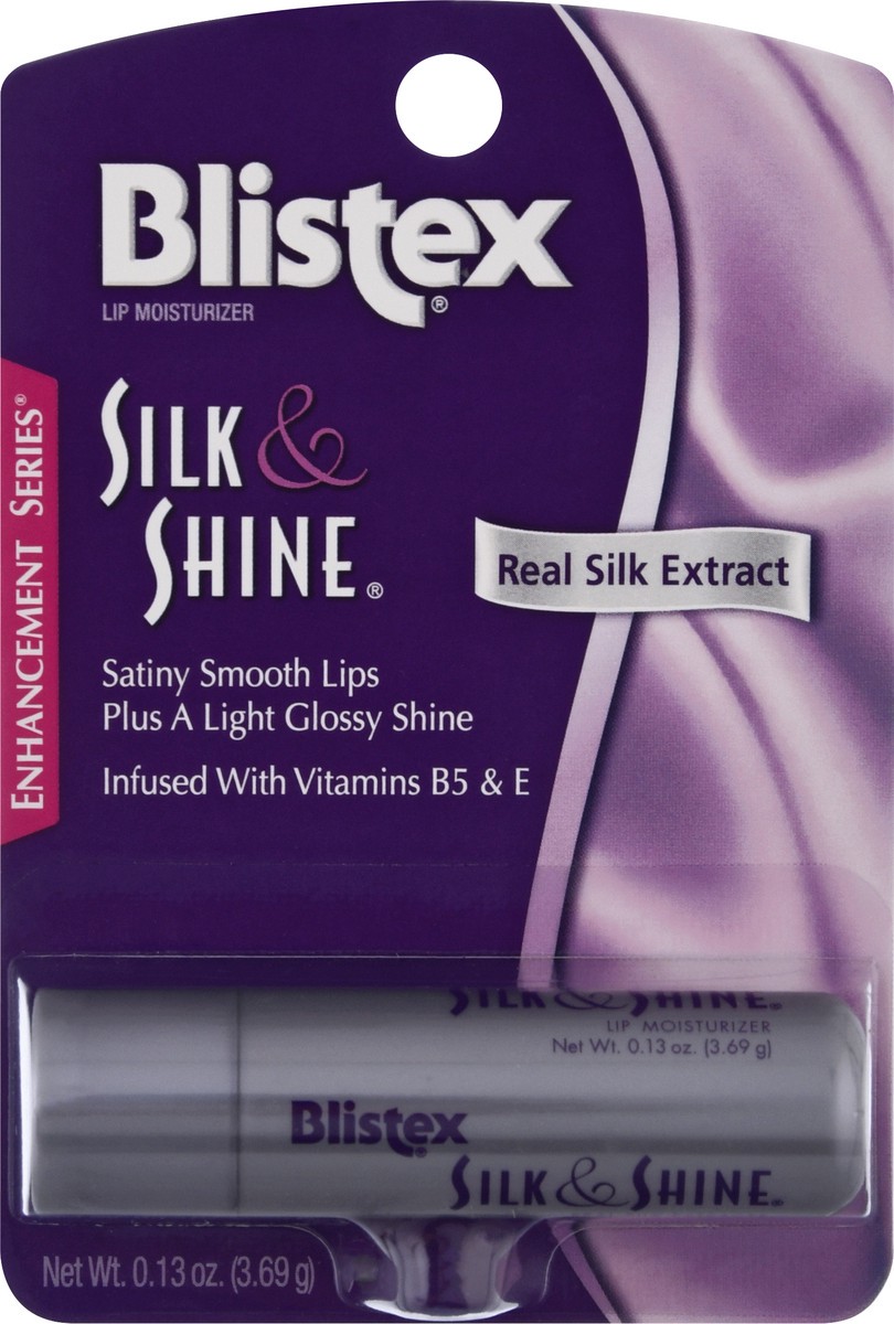 slide 1 of 9, Blistex Silk & Shine SPF 15 Lip Protectant, 0.13 oz