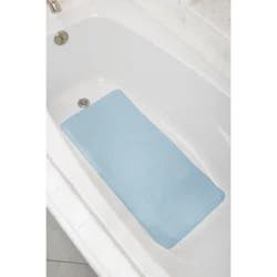 Maytex Waffle Cushion Tub Mat, Blue