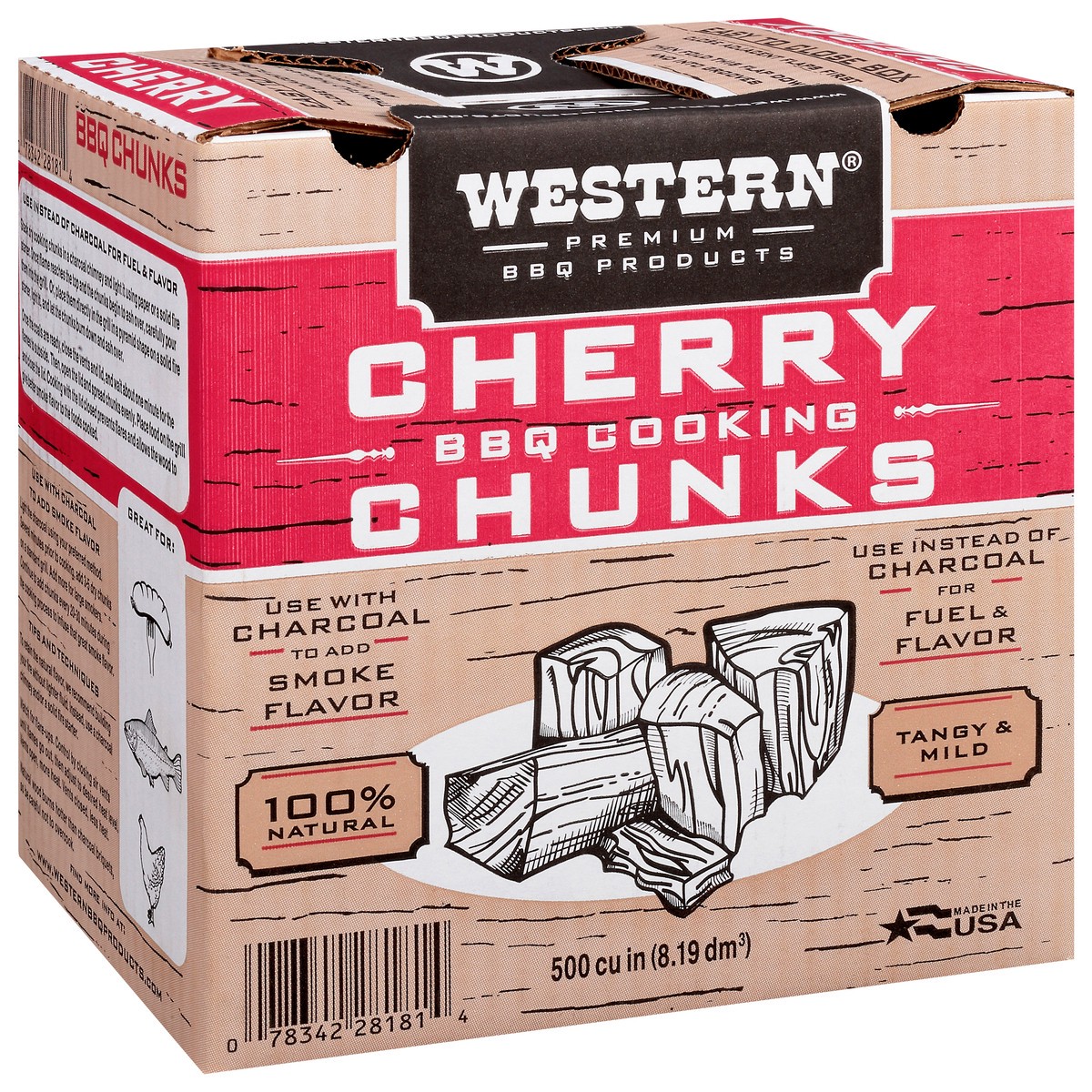 slide 3 of 12, Western Cherry BBQ Cooking Chunks 1 ea, 1 ct