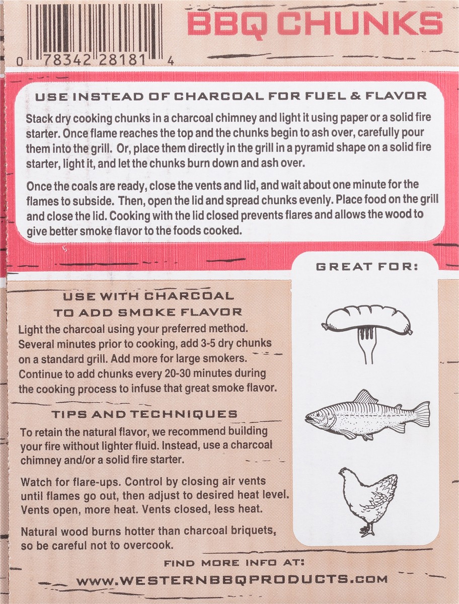 slide 10 of 12, Western Cherry BBQ Cooking Chunks 1 ea, 1 ct