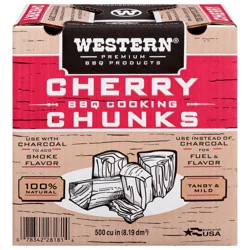 Western Cherry BBQ Cooking Chunks 1 ea