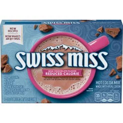 Swiss Miss Reduced Calorie Milk Chocolate Flavored Hot Cocoa Mix