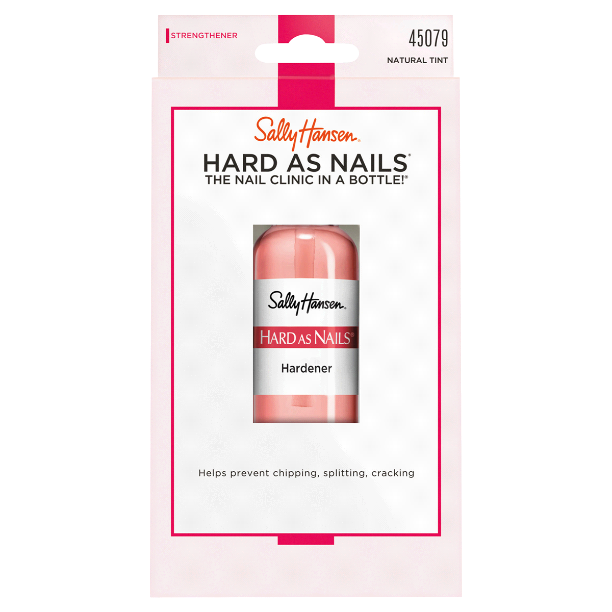 slide 1 of 1, Sally Hansen Advance Hard As Nails Nail Color Natural Tint, 0.4 oz